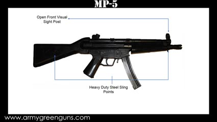MP5 training rifle